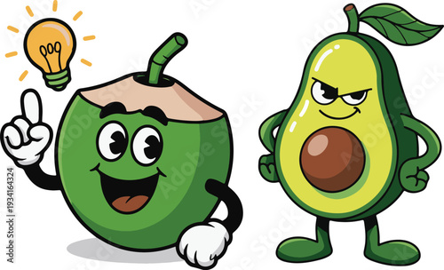 Retro Cartoon Bitcoin Mascot IllustrationI, Artwork