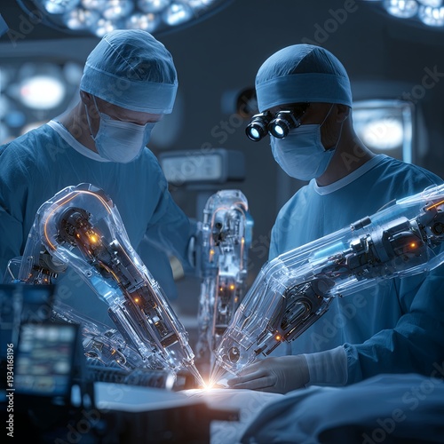 The doctor is operating in the orthopedic arthroscopic operating room