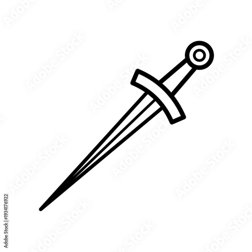 Sword  - vector icon
