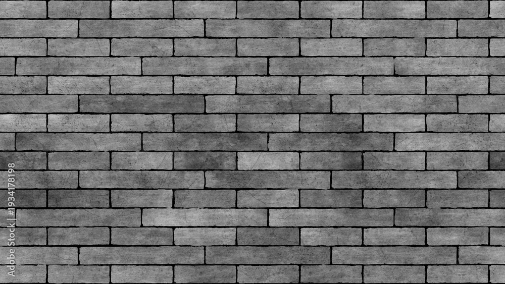 Obraz premium Wall brick background. Material grunge cracks rocks texture.