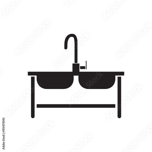 Double sink icon
