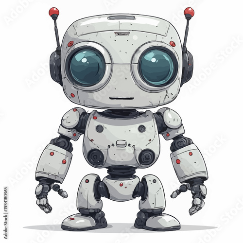 cute robotic design very cool