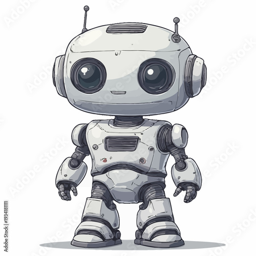 cute robotic design very cool
