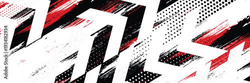 Exclusive red and black color combination sport racing car livery design, for universal medium eps10 vector ready to print.