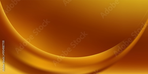 Luxury gold foil texture with glossy metallic surface - shimmering yellow waves, reflective wrinkles and elegant light patterns for premium packaging design, luxury branding or festive decoration.