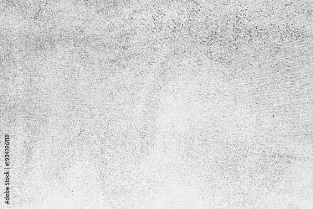 Fototapeta premium Detailed view of light grey concrete wall texture background with a rough distressed grainy surface pattern
