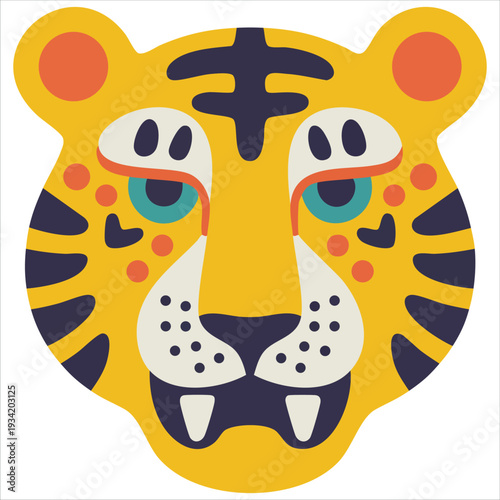 Set of colorful cartoon face mask icons flat vector illustration design