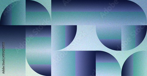 青い質感のモダンな幾何学背景