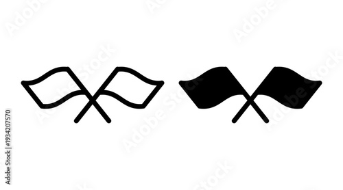 Flag icon set vector. flag symbol vector