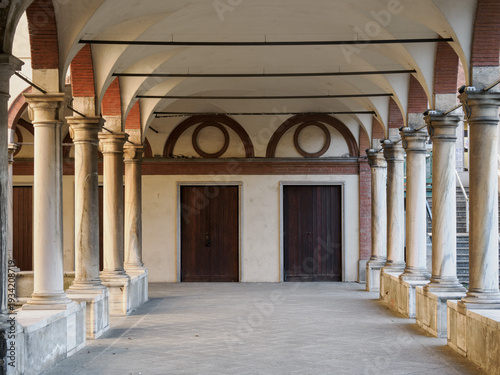 Quadro em tela Exterior of the historic Santa Maria alla Fontana church in Milan, Italy