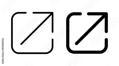 Share icon set vector. Sharing sign and symbol