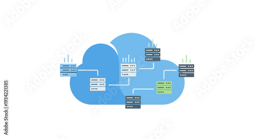 Cloud Computing Network Servers Data Center Technology