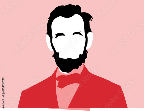 A man with a beard and a bow tie