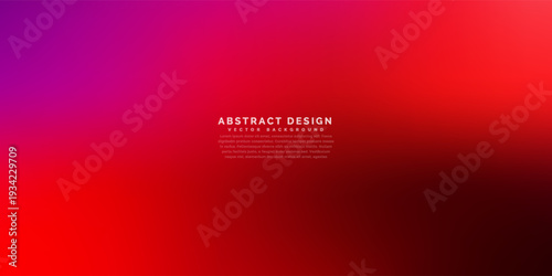 Bold red and magenta abstract backdrop with deep color gradients, creating a dramatic and modern visual style