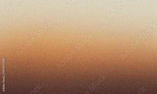Orange brown gradient background with grain texture , poster backdrop, banner, wallpaper design