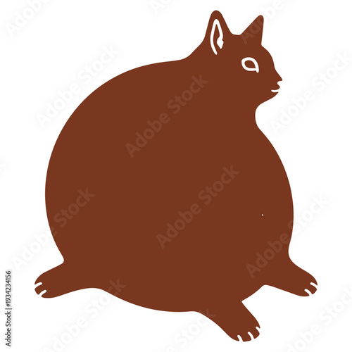Cute cartoon squirrel vector illustration with brown color isolated on white background perfect for designs and illustrations