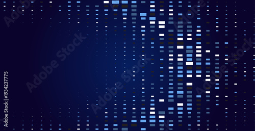 Digital Pixel Explosion. Abstract Virtual Cyber Space Data Flow. Halftone Pixel Effect Round Explosion. Vector