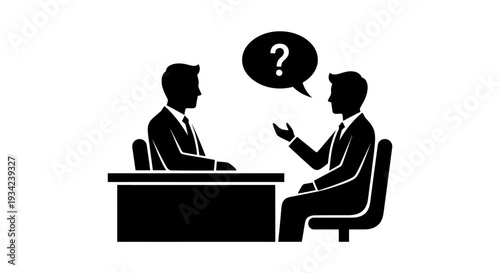 Two Men Having Business Conversation.