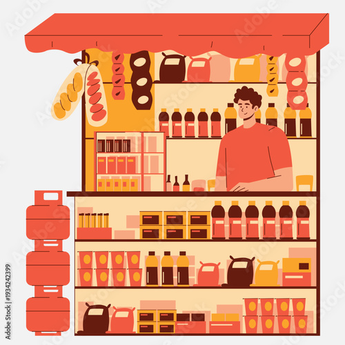 Local Market warung kelontong