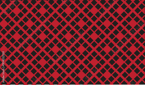 Seamless vector pattern with diagonal lines and diamond shapes. geometric grid design for modern backgrounds and abstract textures, ideal for web design