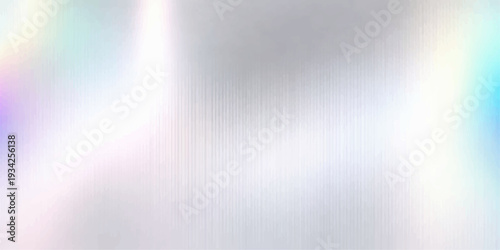 Abstract blue background with brushed metal texture and shiny silver lines on a grey stainless steel surface backdrop
