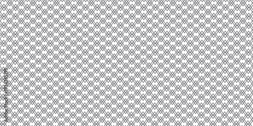Seamless Geometric Grid Pattern. Lattice Texture. Vector Art.
