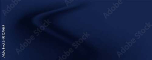 Navy blue silk satin. Silky shiny fabric. Dark luxury background with space for design. Banner. Wide. Long. Panoramic. Template. Empty. Flat lay, top view table. Beautiful.Elegant.Birthday,Christmas.