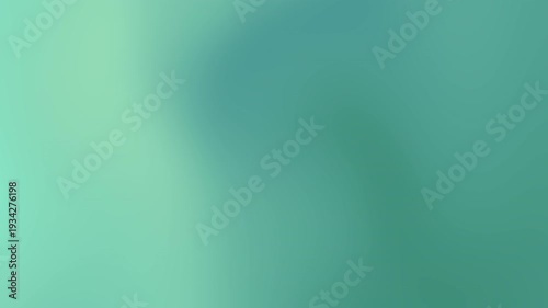 Serene Teal and Mint Green Gradient Background with Subtle Blurring Effect