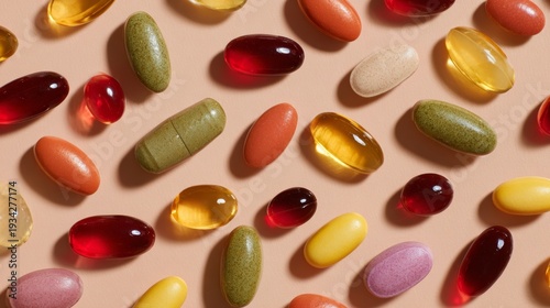 Wallpaper Mural Vitamin supplements on a plain background	
 Torontodigital.ca