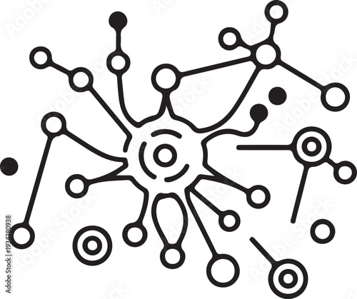 "Economic downturn vector illustration showing silhouette with downward arrow symbolizing decline, loss, and negative trend"