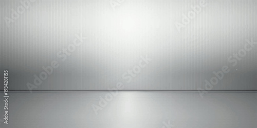Empty shiny silver brushed metal texture background with a gray stainless steel pattern for a sleek metallic aluminum plate wallpaper design