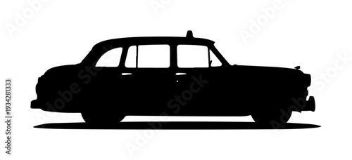 Modern Sports Car Front Silhouette