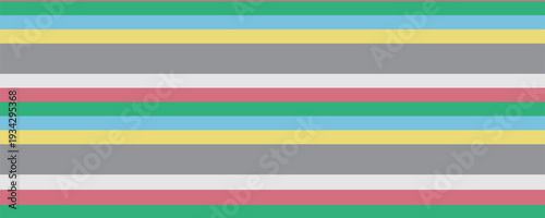 Disability pride flag. Color stripes representing a form of impairment