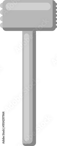 Meat tenderizer preparing food in kitchen cooking process