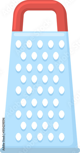 Kitchen grater utensil preparing food ingredients