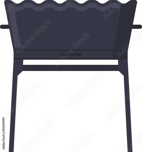 Kettle grill cooking food outside equipment icon