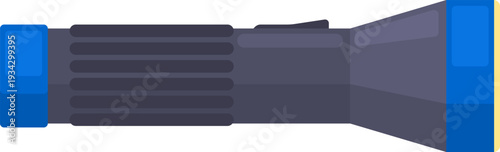 Portable flashlight providing light and safety