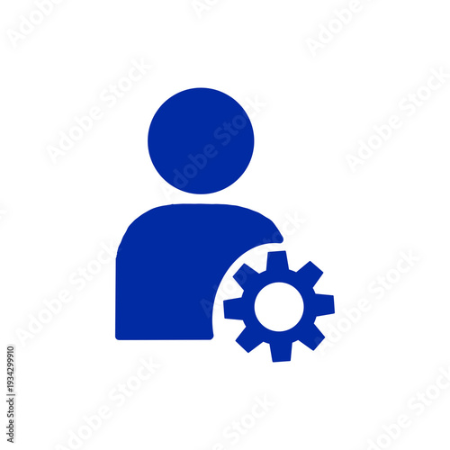 [AI Automation Icons] User Settings Management Icon / ユーザー設定管理アイコン