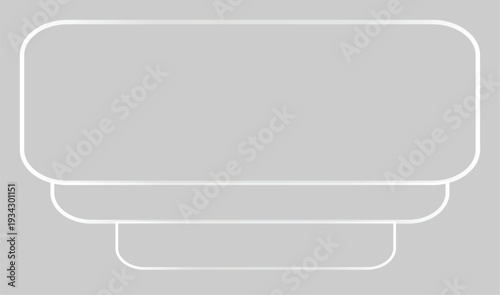 Liquid glass push button on transparent. Liquid glass push stack, 3d light frame boxes. rectangle digital button. Glow sign ui with effect design and glass liquid elements for banner abstract
