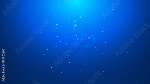 Underwater scene deep blue ocean nature background. Underwater aquatic abstract blue marine