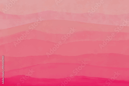 Peach and blush watercolor landscape with layered sunset gradient. Soft artistic background for branding, packaging and stationery.