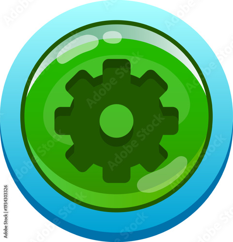 Gear icon representing settings and customization options