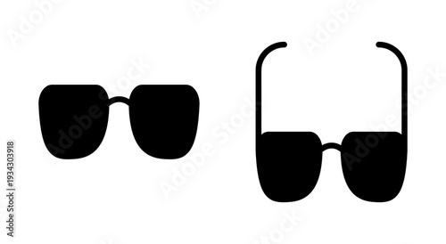 Glasses icon symbol for apps and websites. Glasses sign and symbol