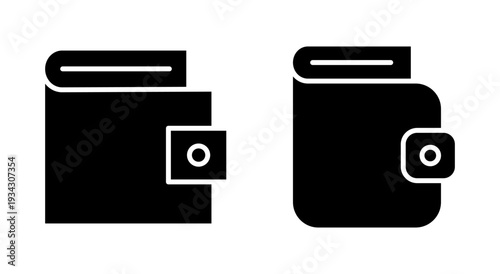 Wallet icon symbol for apps and websites. wallet sign and symbol