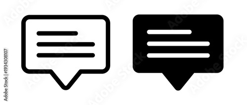 Chat Icon, Messaging Symbol