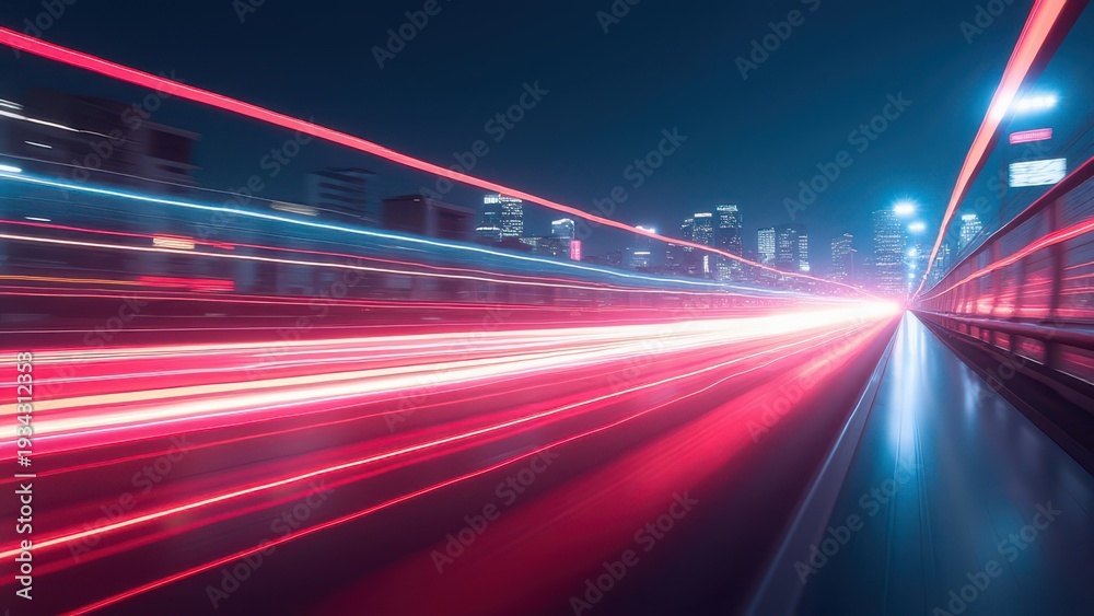 Fototapeta premium zoomed speed motion light lines background racing backdrop summer motion design running concept sports pattern for advertising, event promotion, digital media