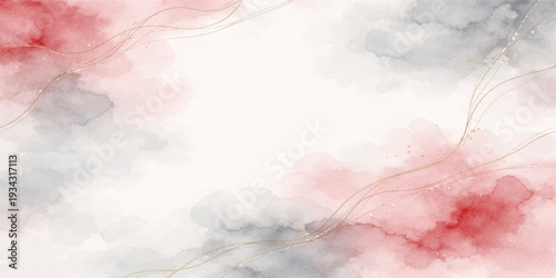 Abstract pink smoke texture clouds float through a vintage blue sky with light steam and ethereal white cloudscape colors for a heavenly nature background