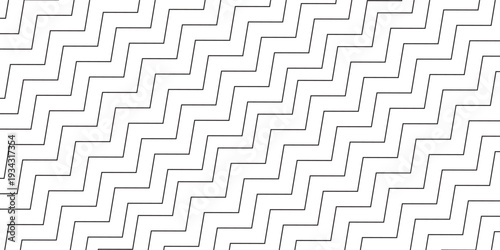 Waves line set. Wave ornament pattern. Set of wavy zigzag lines. Wave thin line background. vector