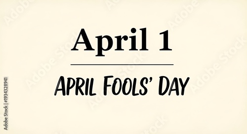 April Fools' Day celebrated on April 1 with playful pranks and jokes