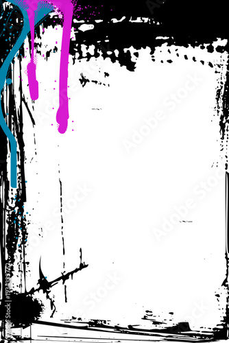 Grunge Scratches and Drips